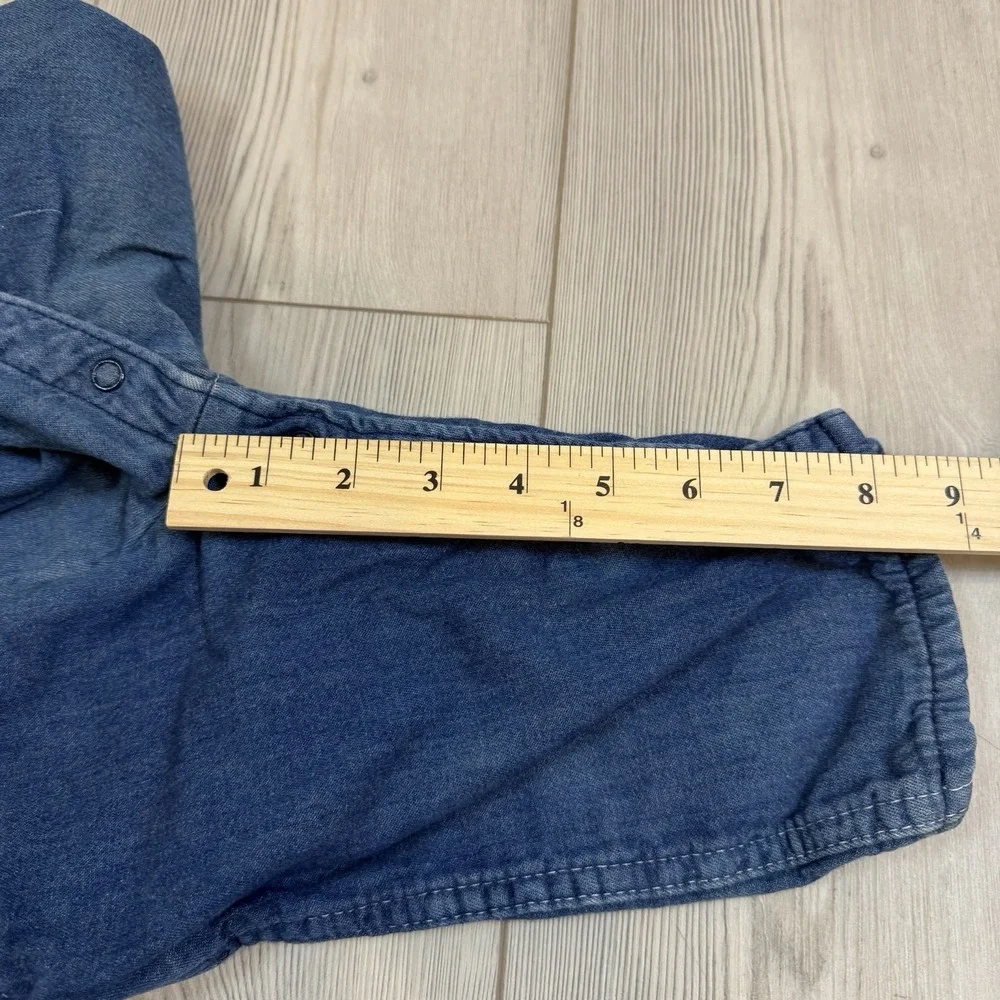 Vintage OshKosh B'Gosh Vestbak Plaid‎ Flannel Line Boys Overalls Blue 18M USA